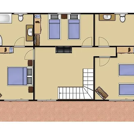 Sleeps 9 With Pool Air Con And Wifi Kissonerga